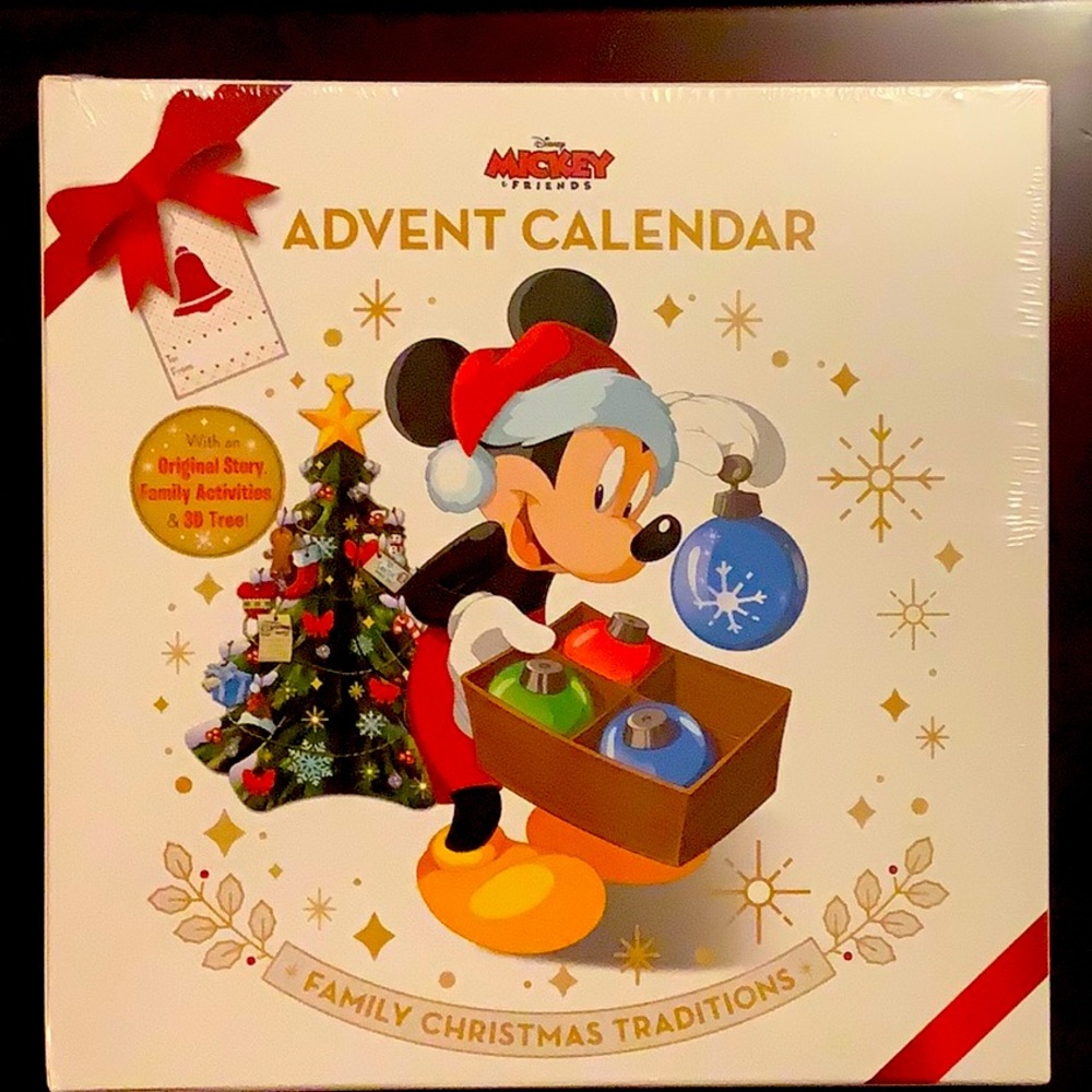 Disney Mickey & Friends Advent Calendar, Christmas Traditions, Brand New Sealed